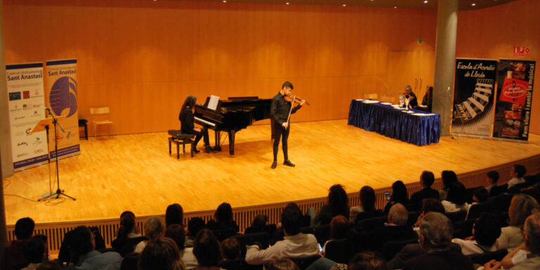 XVIII Concurs Instrumental Sant Anastasi